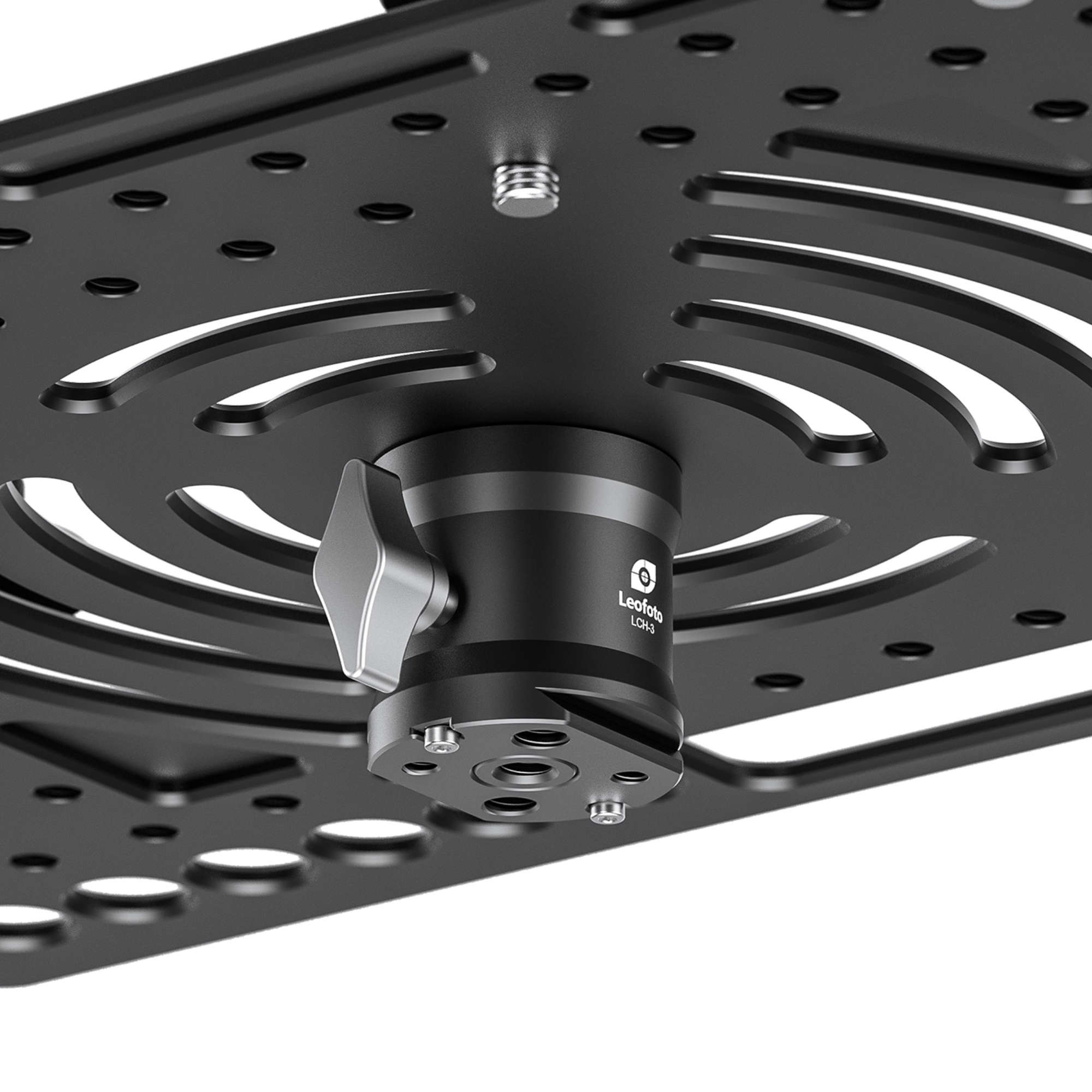 Leofoto LCH-3 Kit Laptop Tray with Mouse Pad Deck and Cup Holder - Image 3