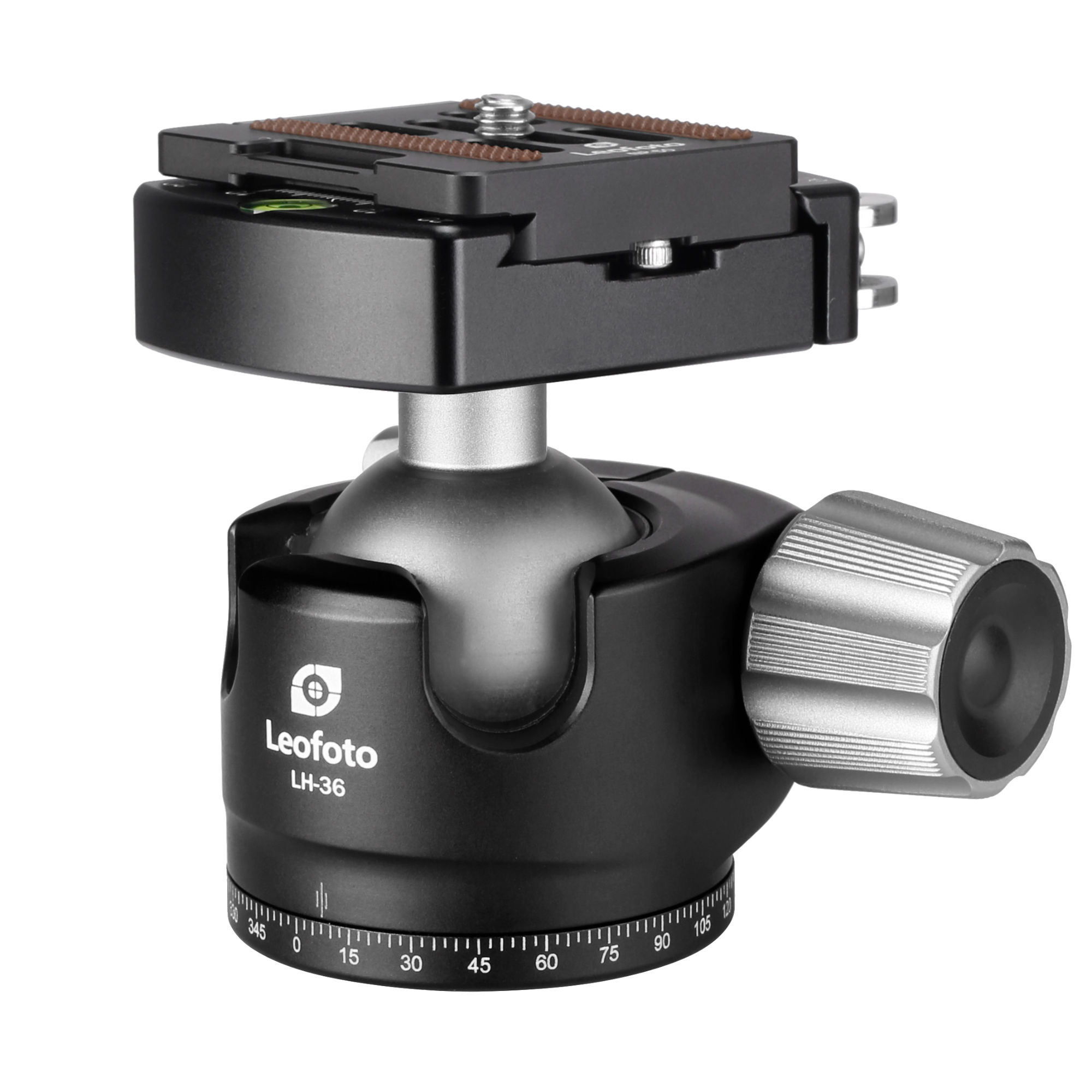 Leofoto LH-36LR 36mm Low Profile Ball Head with LR-50 Quick Release Lever Clamp and NP-50 Plate - Image 2